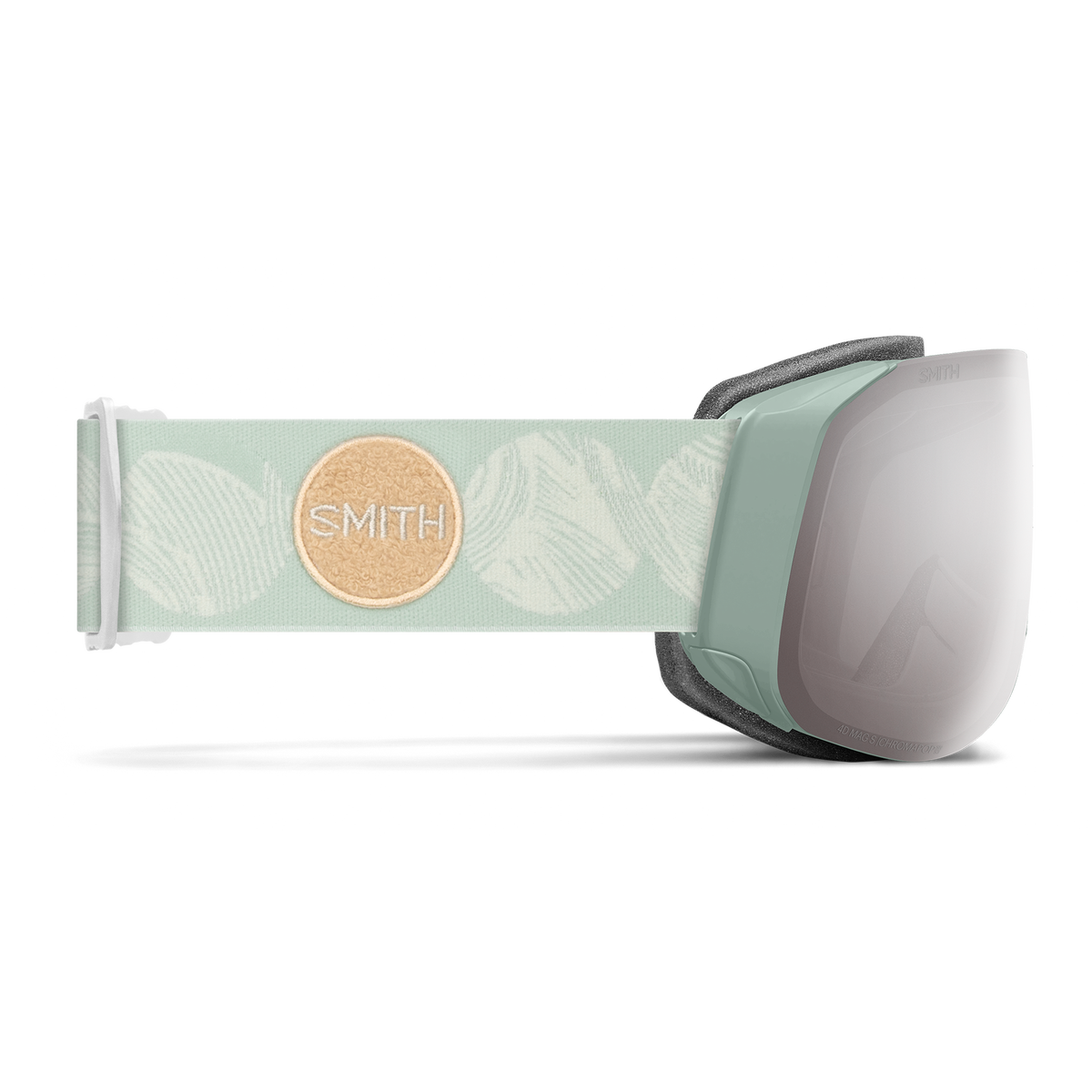Smith 4D Mag S Goggles Soft Grass Waves + ChromaPop Sun Platinum Mirror Lens 2027