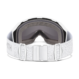 Smith 4D Mag S Goggles White Chunky Knit + ChromaPop Sun Platinum Mirror Lens