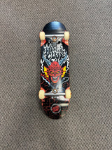 Santa Cruz Skateboards X Stranger Things Hellfire Club Flames 9.00" Skateboard Complete