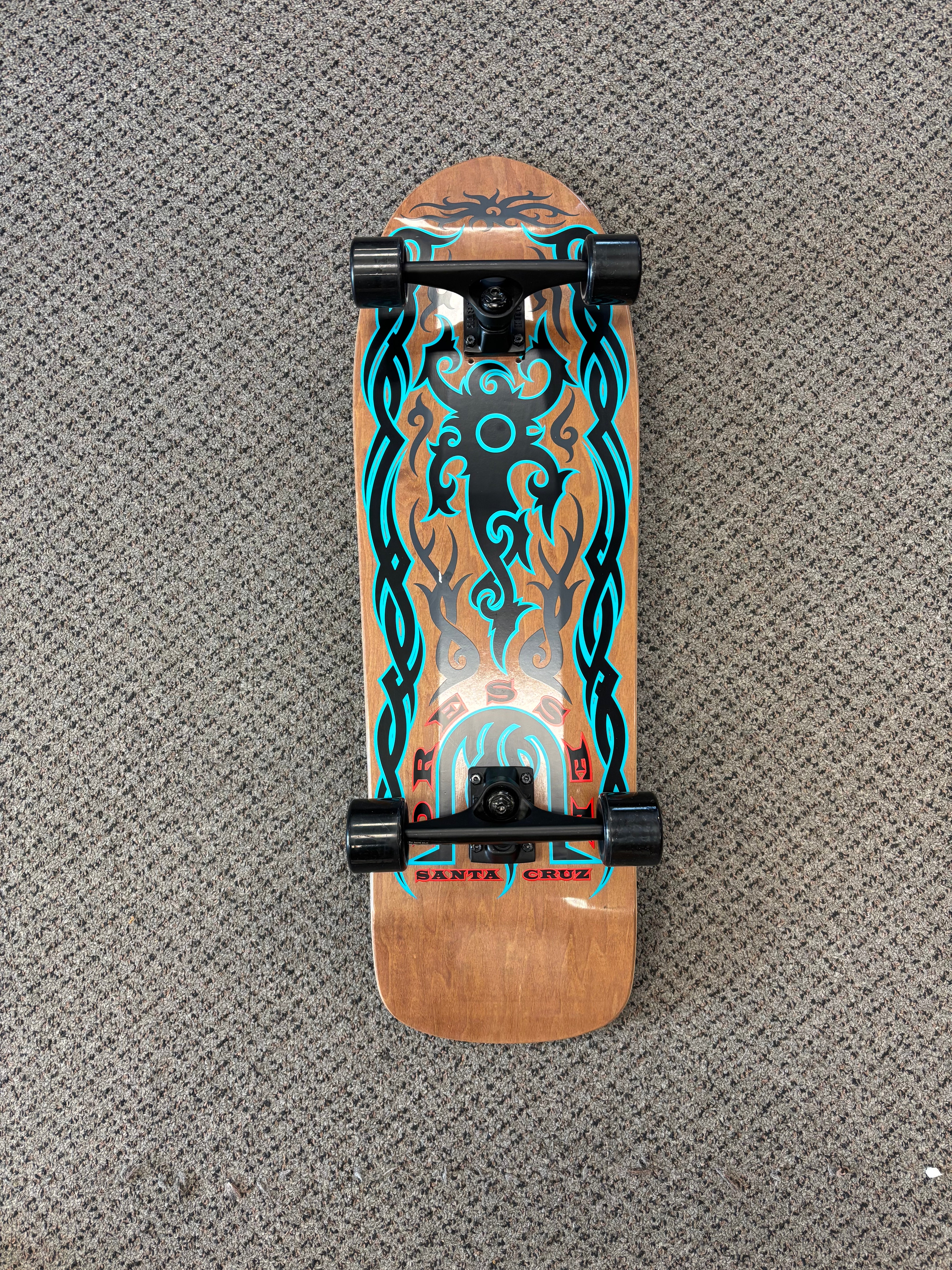 Santa Cruz Eric Dressen Tribal Reissue Skateboard Deck 9.9
