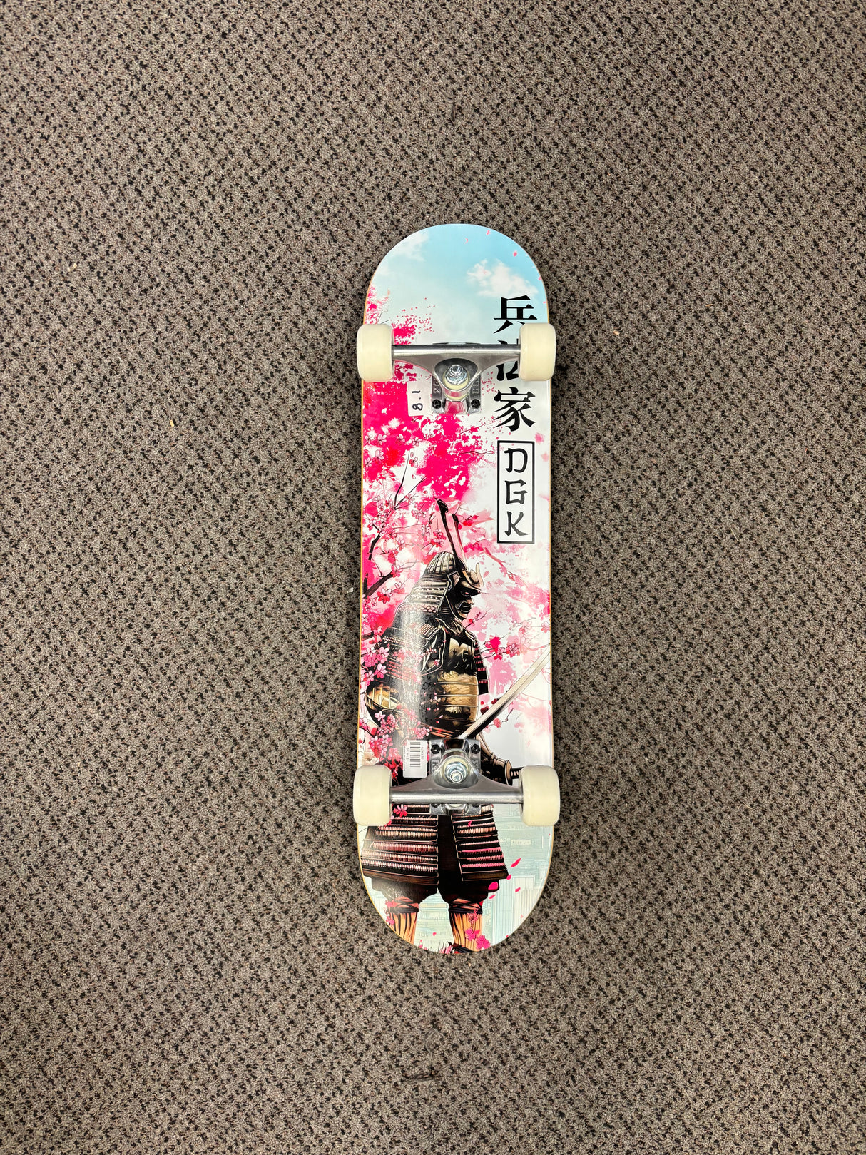Sale DGK Art of War Skateboard Deck 8.1" Complete