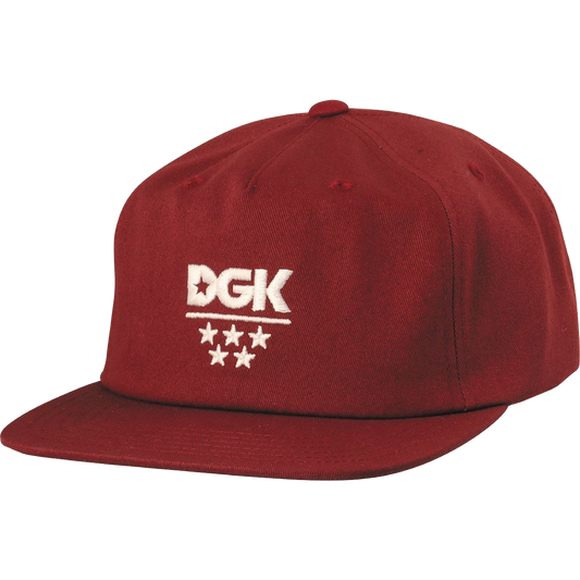Dgk All Star Hat Burgundy