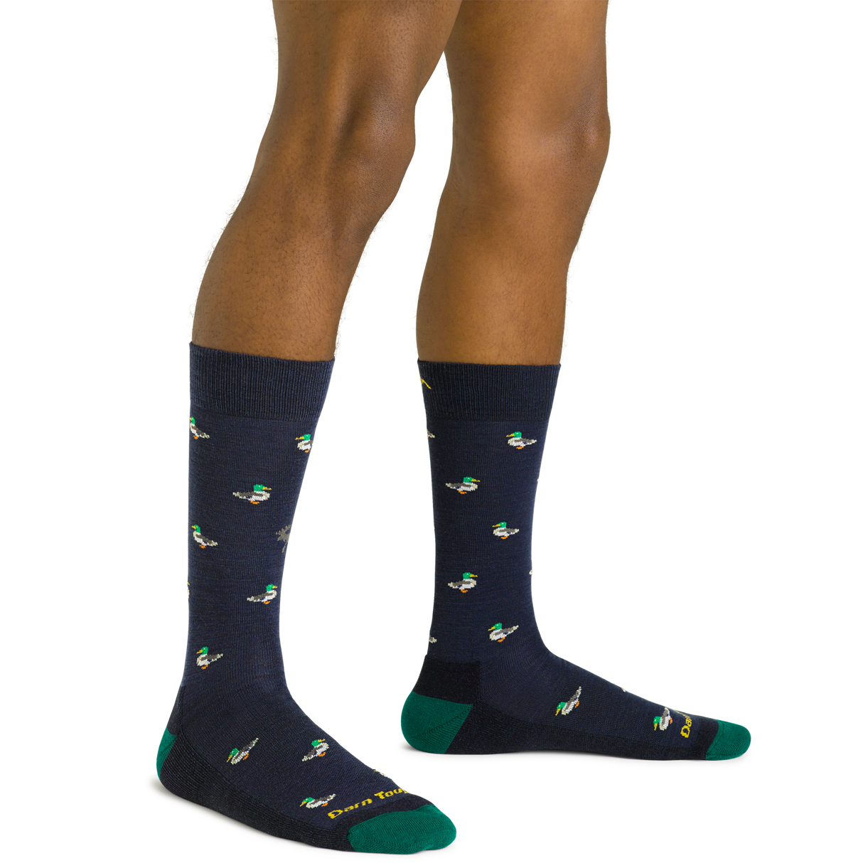 Darn Tough Men's Duck Duck Moose Crew Lightweight Lifestyle Socks