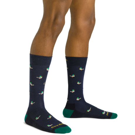 Darn Tough Men's Duck Duck Moose Crew Lightweight Lifestyle Socks
