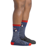 Darn Tough Men's Wild Life Crew Lightweight Lifestyle Socks