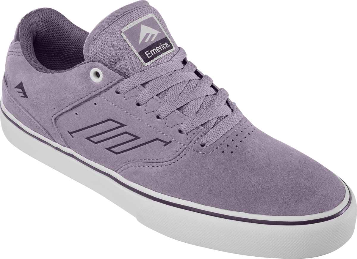 Emerica Low Vulc Skate Shoes - Lavender
