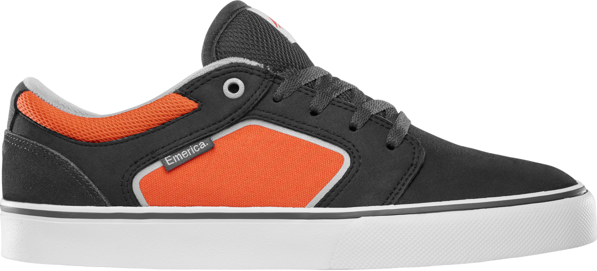 Emerica Cadence Skate Shoes - Grey Red