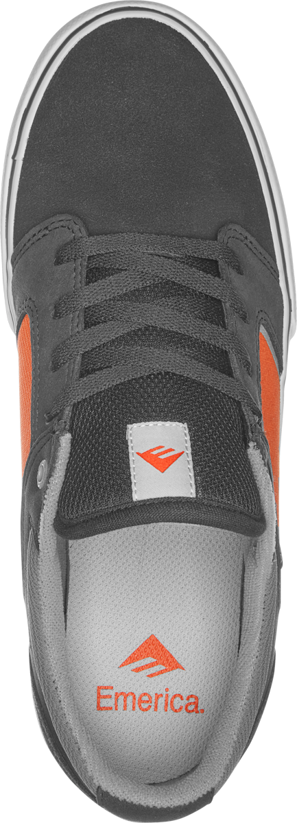 Emerica Cadence Skate Shoes - Grey Red