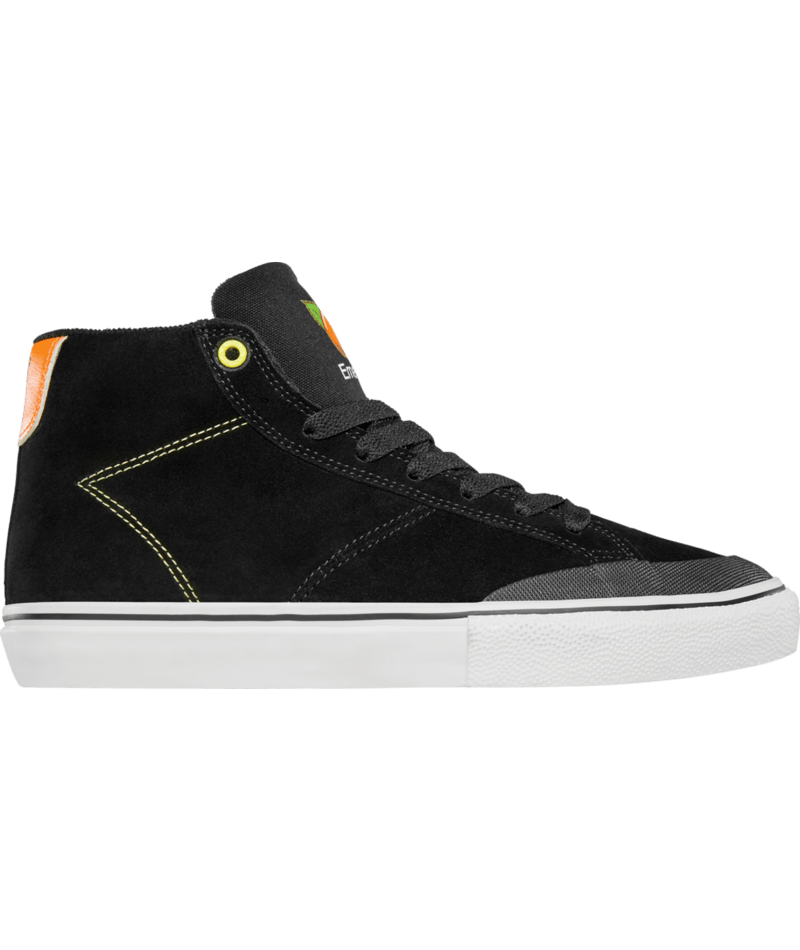 Emerica Omen Hi X OJ Skate Shoes - Black