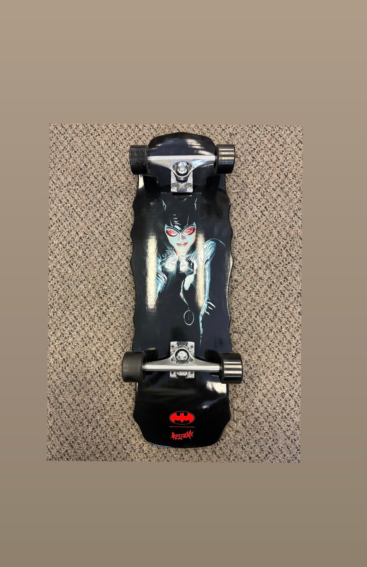 Sale Skate Welcome x Batman Catwoman on Widow Skateboard Complete - 10.0"