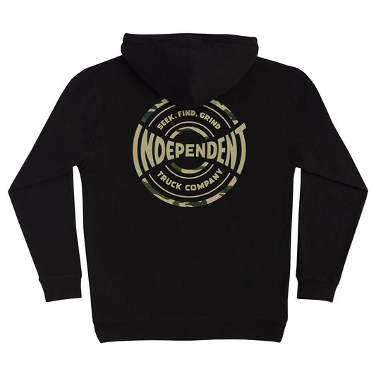 Independent SFG Concealed Pullover Hoodie - Black