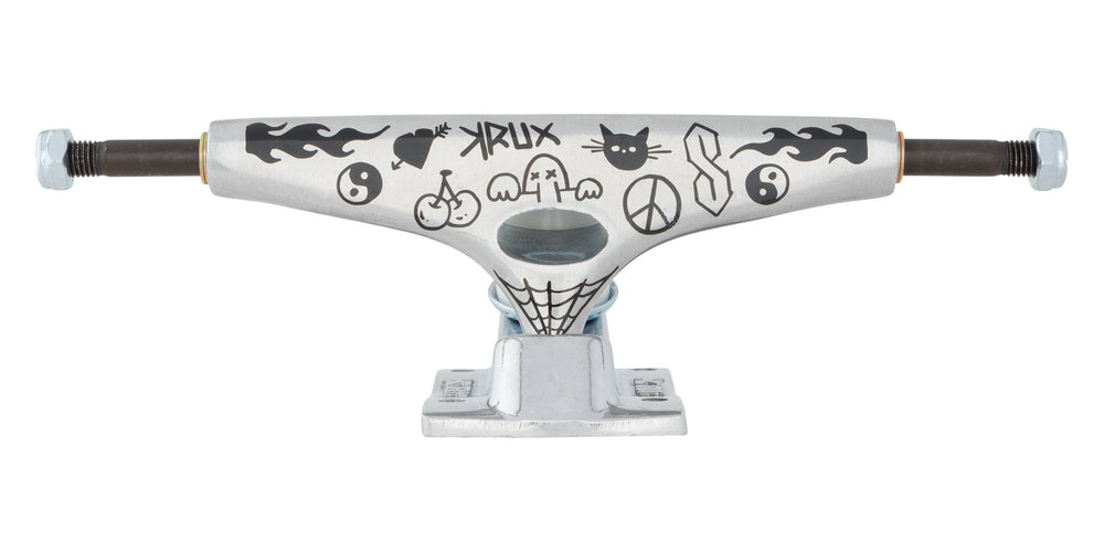 Krux K5 Doodle Silver Standard Skateboard Trucks – Focus Boardshop