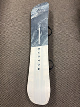 Pre Owned Burton Flight Attendent 152cm Snowboard & New Burton Cartel Bindings Black Medium
