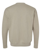 Focus Boardshop and Broken Board Coffee Collaboration Drop Shoulder Crew Stone Heather