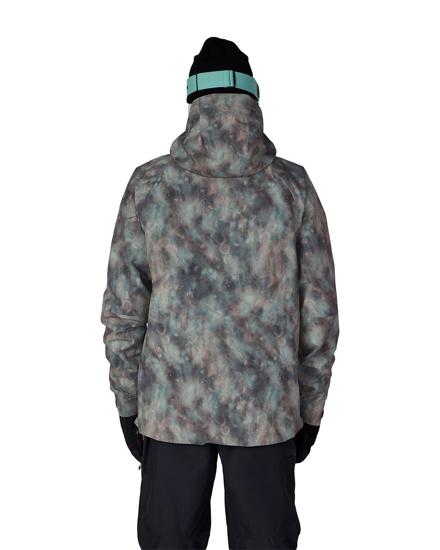 686 Men's Hydra Thermagraph Jacket - Charcoal Patina - detail