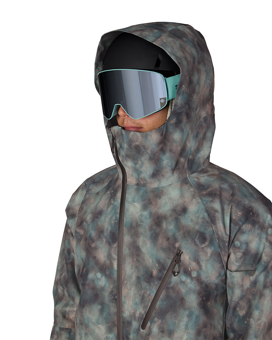 686 Men's Hydra Thermagraph Jacket - Charcoal Patina - detail