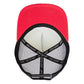 Santa Cruz Screaming 50 Mesh Trucker High Profile Hat - Blk/Red