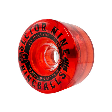 Sector Nine 78a Nineball 70mm Longboard Wheels Cherry Bomb