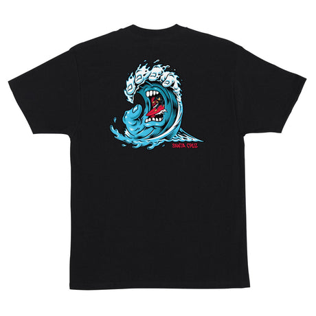Santa Cruz Screaming Wave Heavyweight Short Sleeve T-Shirt