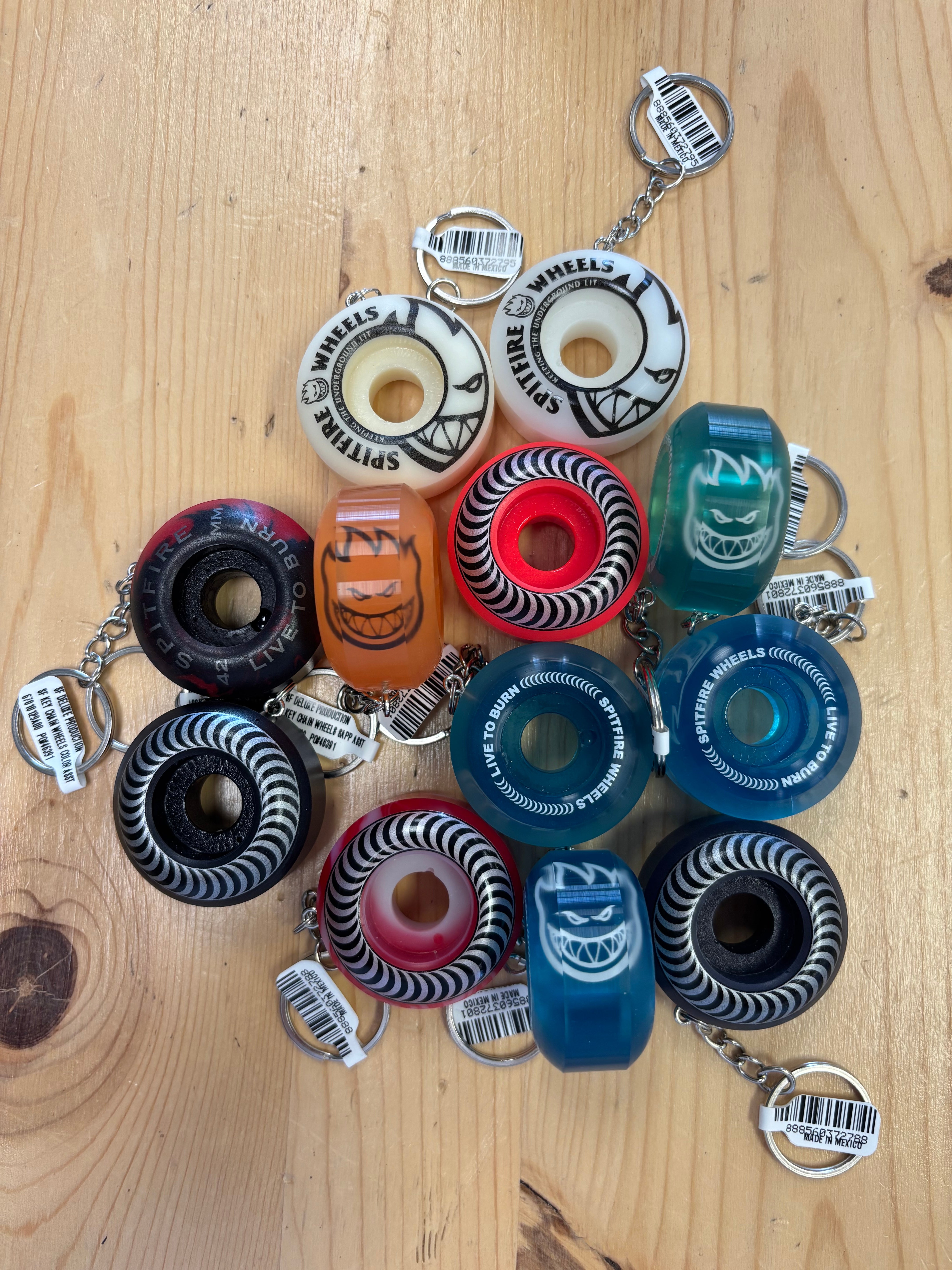 Spitfire Keychain assorted – Focus Boardshop