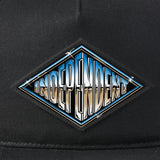 Independent Chrome Summit Snapback Mid Profile Hat - Black