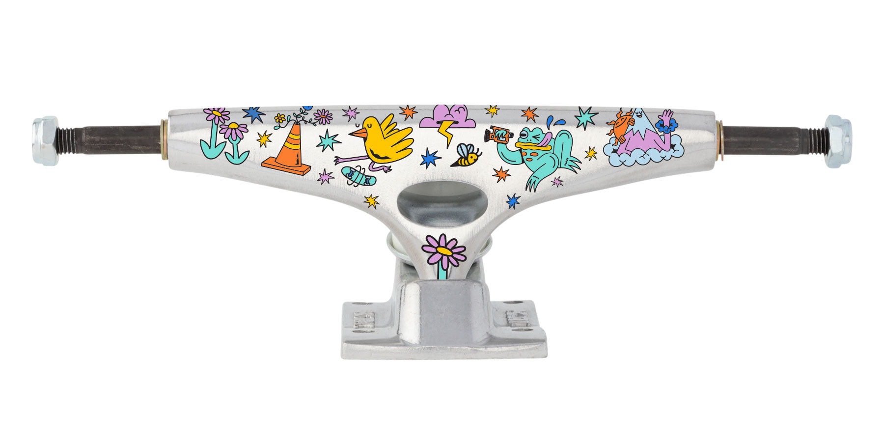 Krux K5 Skate Like A Girl DLK Standard Skateboard Trucks – Focus