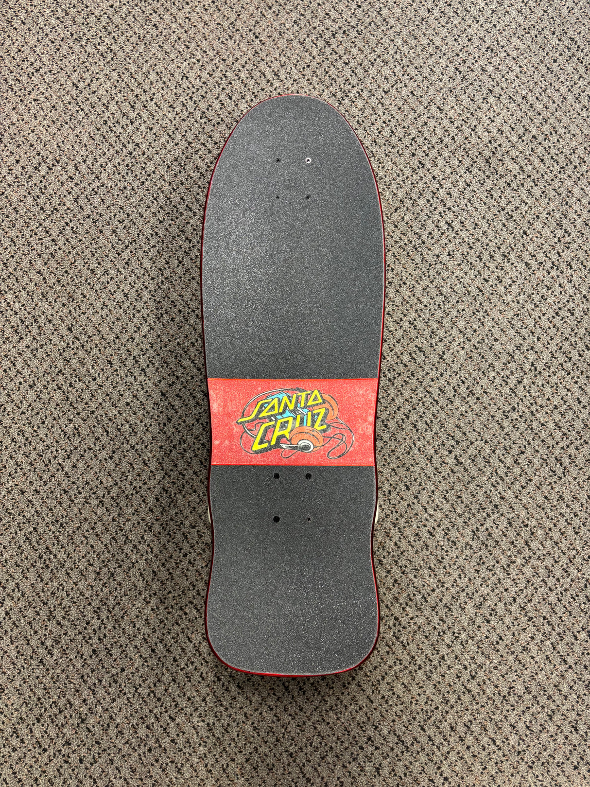 Santa Cruz X Stranger Things Grabke Max Melting Clock Skateboard Deck 9.7" Complete