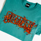 Creature Inferno Logo Outline Short Sleeve T-Shirt - Jade Green