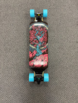 Pantheon Superdupersonic Medium Flex Complete Commuter Longboard Karma 74a Wheels