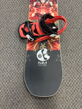 Pre owned Never Summer Aura 150 Women's Snowboard & Burton Lexa Bindings