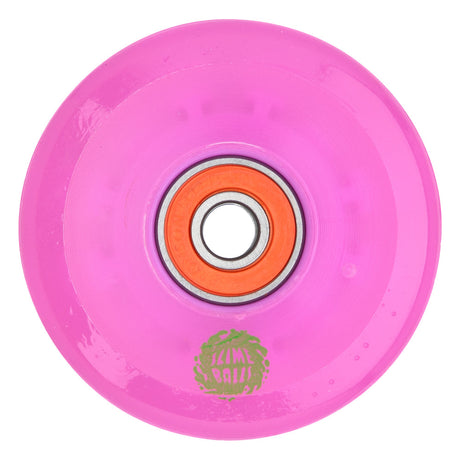 Slime Balls 78a Light Ups Angler OG Slime Purple 60mm Skateboard Wheels