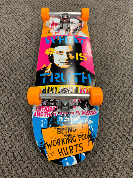 Black Label Jason Adams Skateboard Complete 9.5"