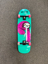 Welcome Sloth On Slappy Slap Shaped Skateboard Complete 9.5