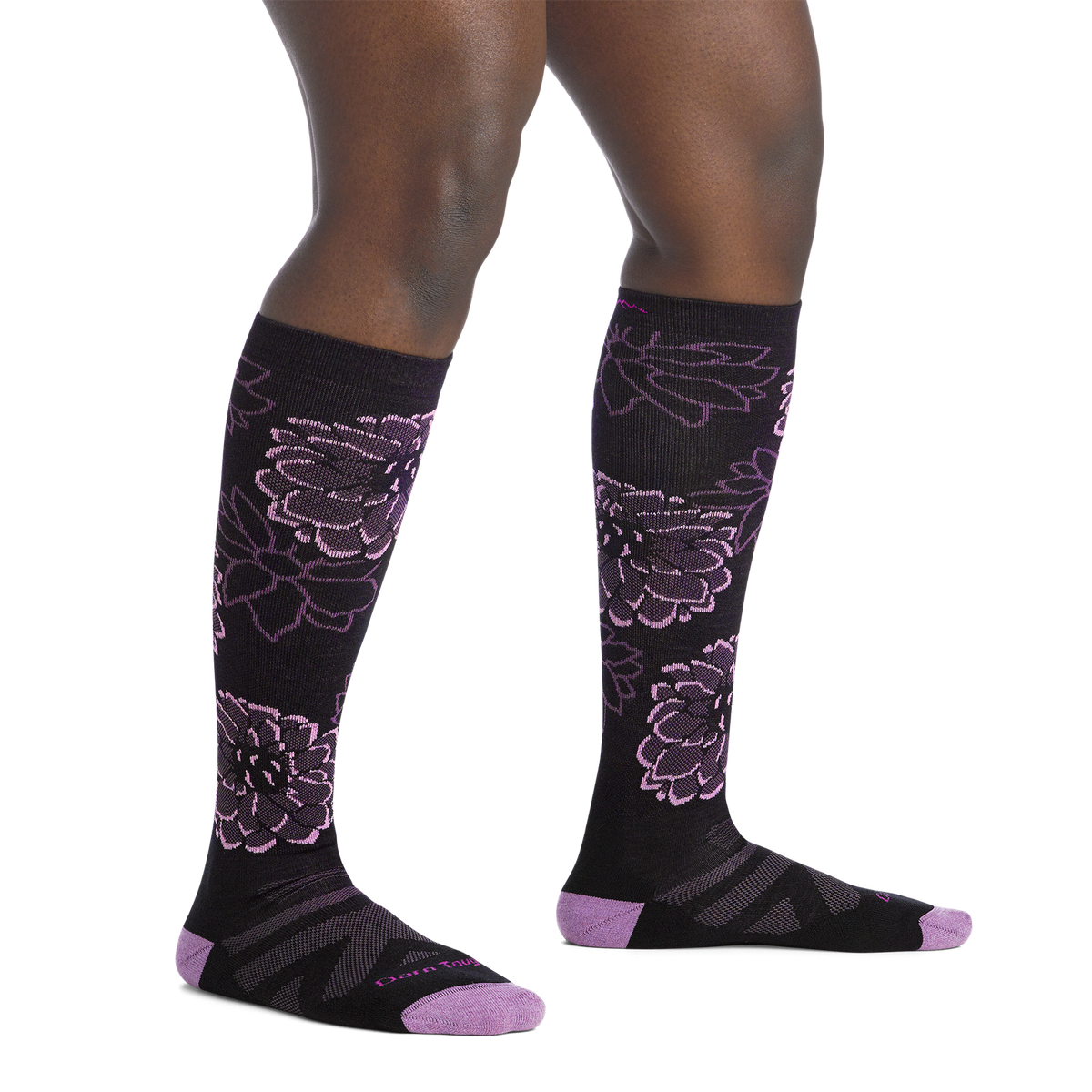 Darn Tough Women's Dahlia Over-the-Calf Midweight Ski & Snowboard Socks