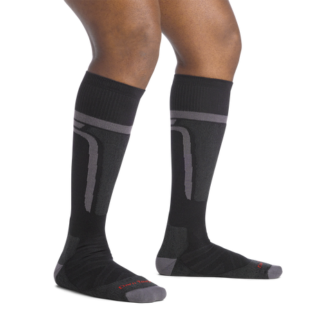 Darn Tough Men's Edge Over-the-Calf Synthetics Midweight Ski & Snowboard Socks