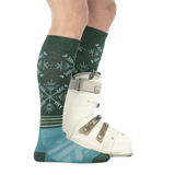Darn Tough Women's Snowfall Over-the-Calf Midweight Ski & Snowboard Socks