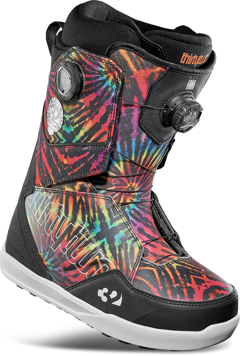 ThirtyTwo Men's Lashed Double Boa X Pat Fava Snowboard Boots - 2024