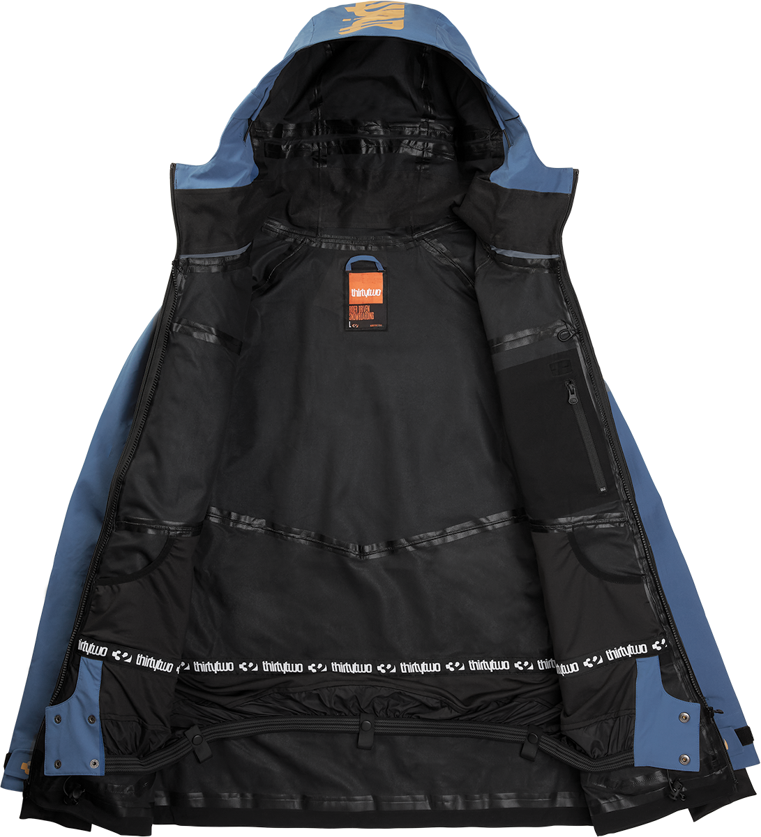 ThirtyTwo TM-3 Snowboarding Jacket  - Blue/Black