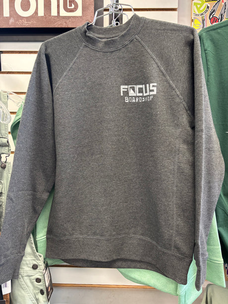 Focus Boardshop Snowy Peak Crew Carbon Grey