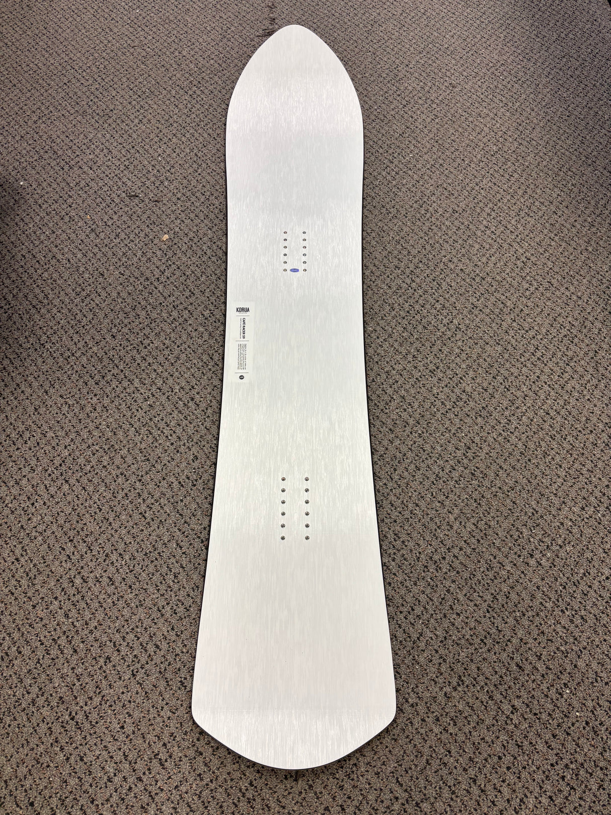 Koruna Shapes Cafe Racer Brushed Snowboard 2026 Pre Owned (Mint)