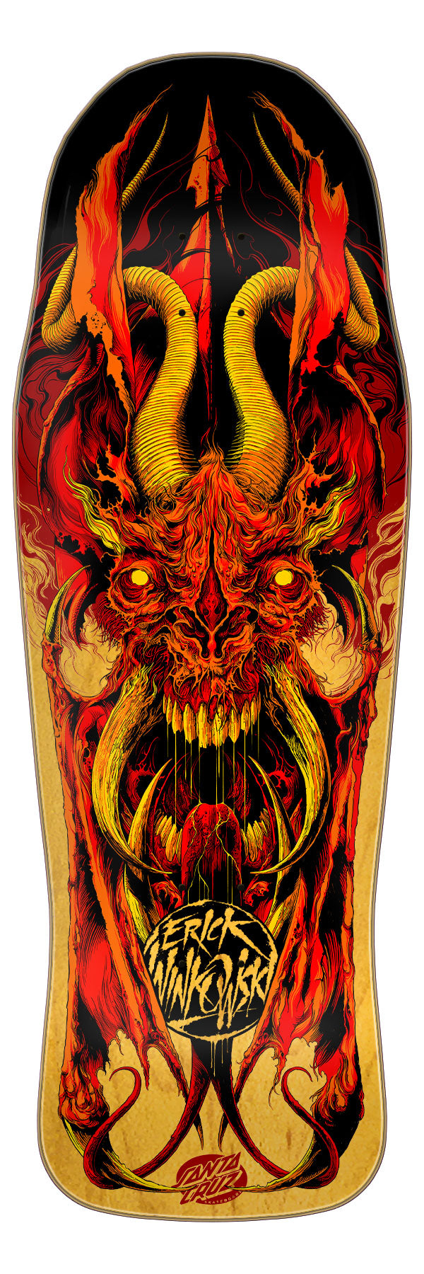 Santa Cruz Winkowski Primeval Pro Shaped Skateboard Deck 10.34"