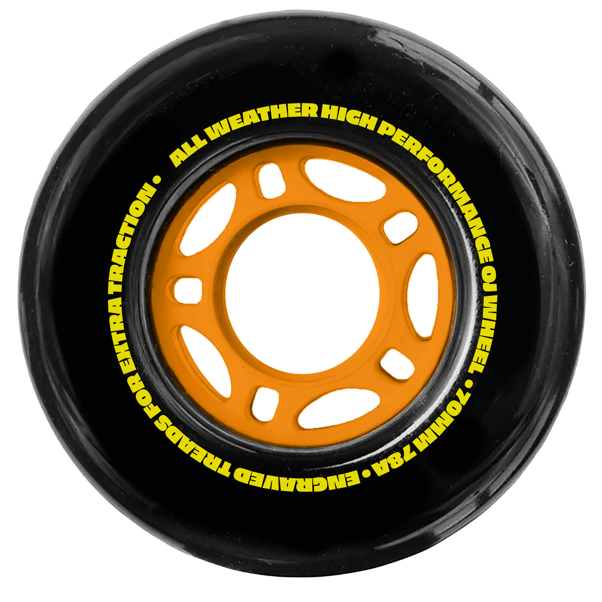 OJ Dirt Tires Thunder Juice Black Skateboard Wheels 78a 70mm