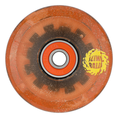Slime Balls Frog Trips Ups OG Slime Red LED Skateboard Wheels 78a 60mm