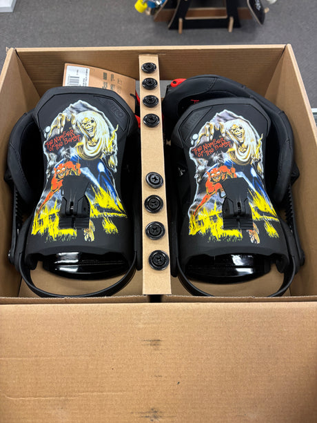 Nitro x Iron Maiden Team Snowboard Bindings Large