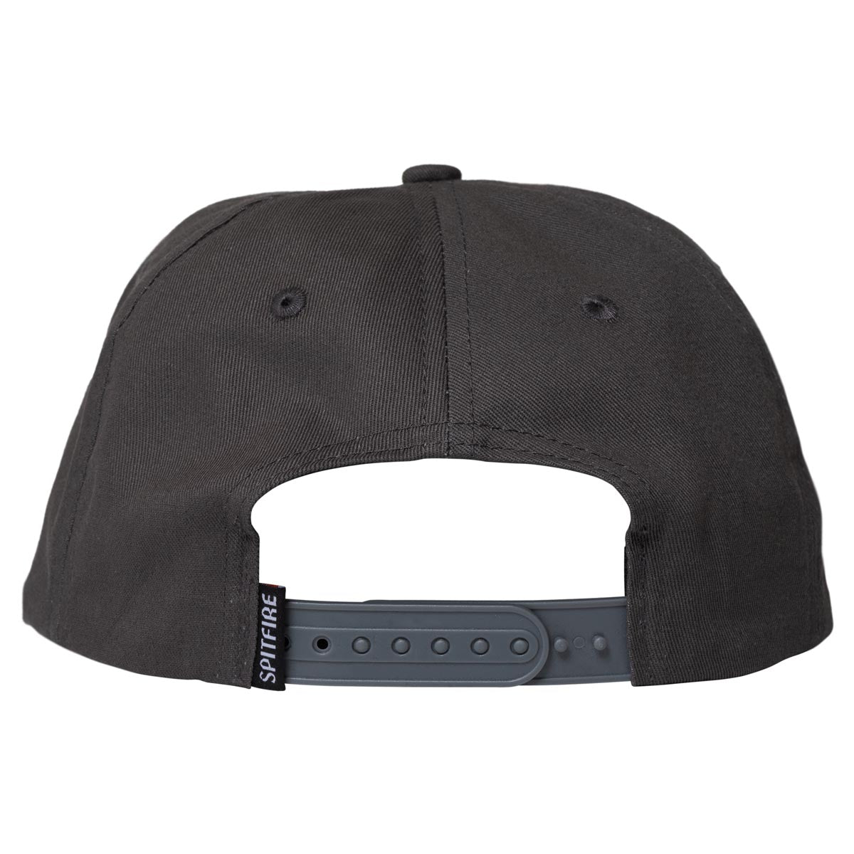 Spitfire Bighead Snapback Hat - Charcoal/Black