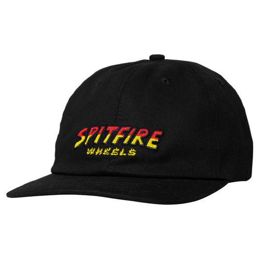 Spitfire Hell Hound Script Strapback Hat - Black