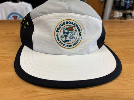 Coal X Focus X Broken Provo UPF Tech 5 Panel Cap