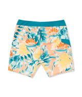 Volcom Men's Leaf It Mod-Tech Trunks - Salmon