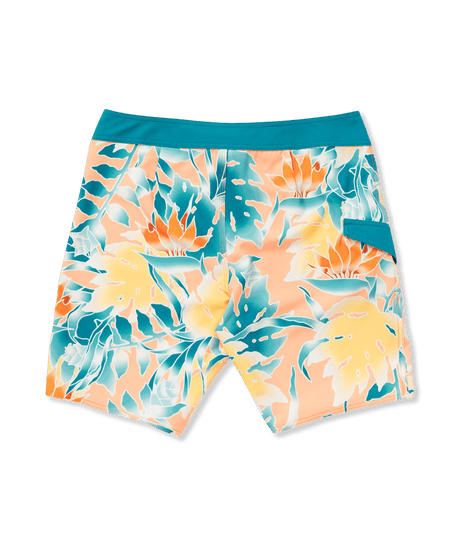 Volcom Men's Leaf It Mod-Tech Trunks - Salmon