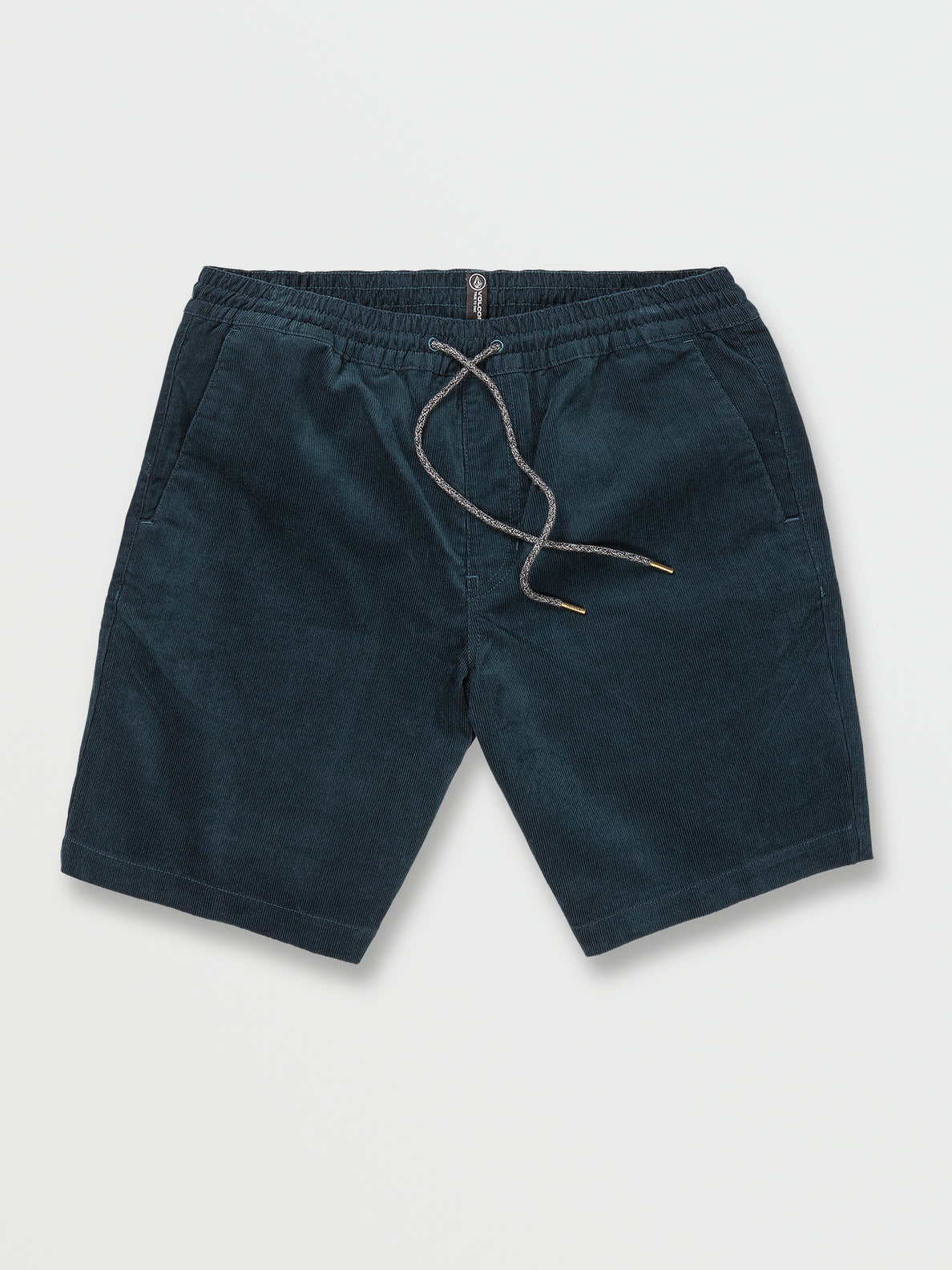 Volcom Frickin Mix Elastic Waist Shorts Cruzer Blue
